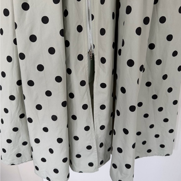 She + Sky Polka Dot Midi Dress in Light Green and Black - Picture 5 of 5